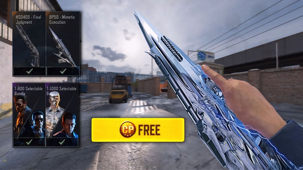How To Get The New TERMINATOR Skins For FREE in CODM (Do this trick)