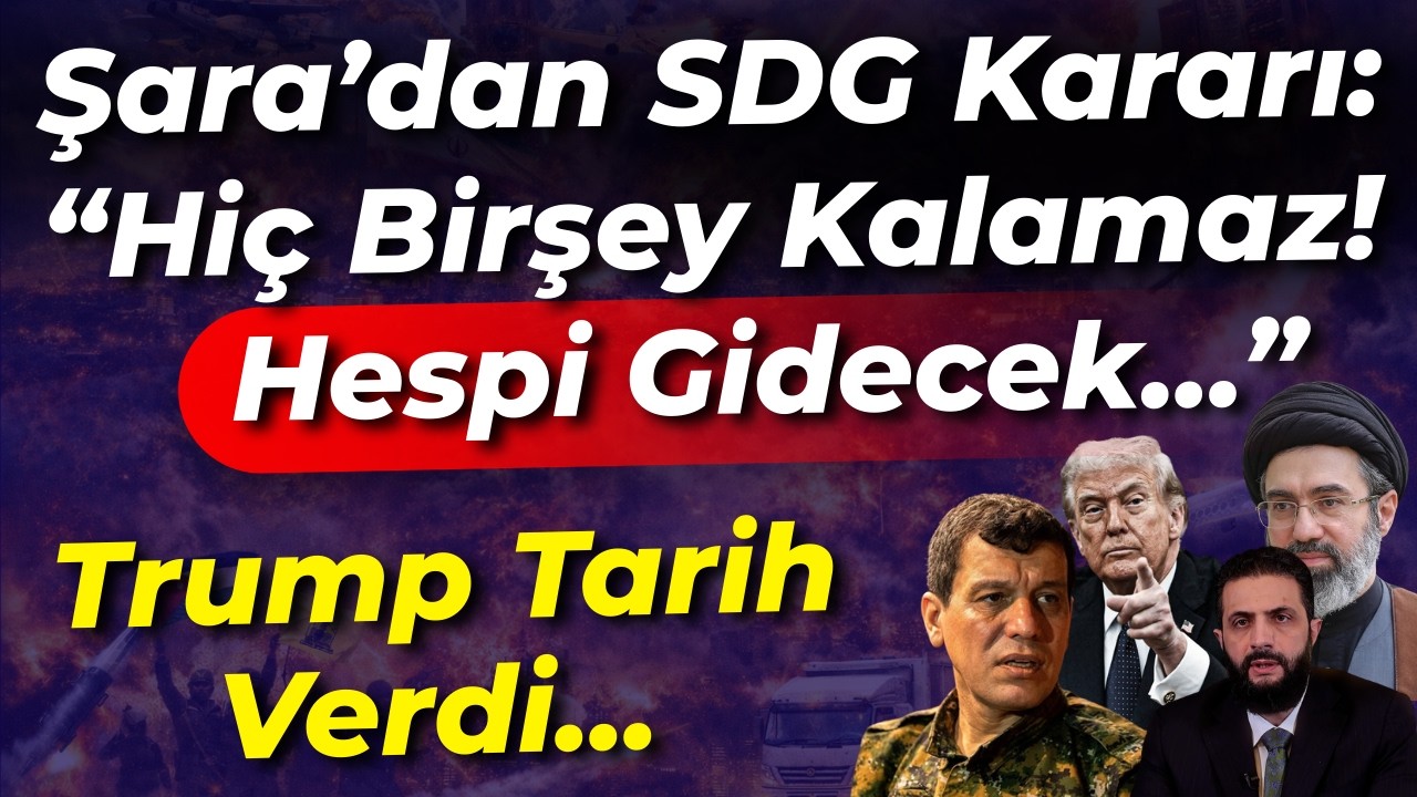 Şara'dan SDG Kararı: 
