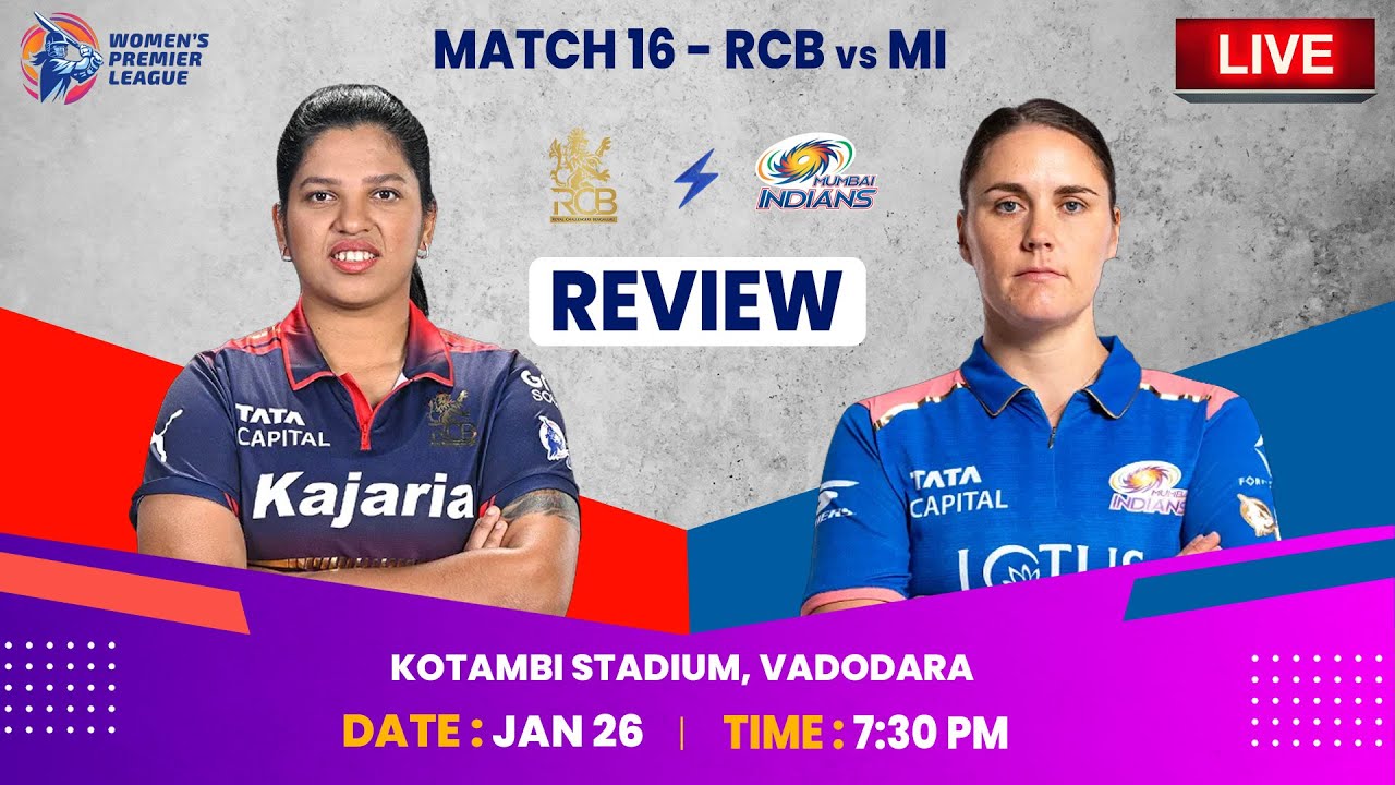 Nat Sciver and Richa Ghosh's heroics lit up WPL | MI vs RCB | Female Cricket