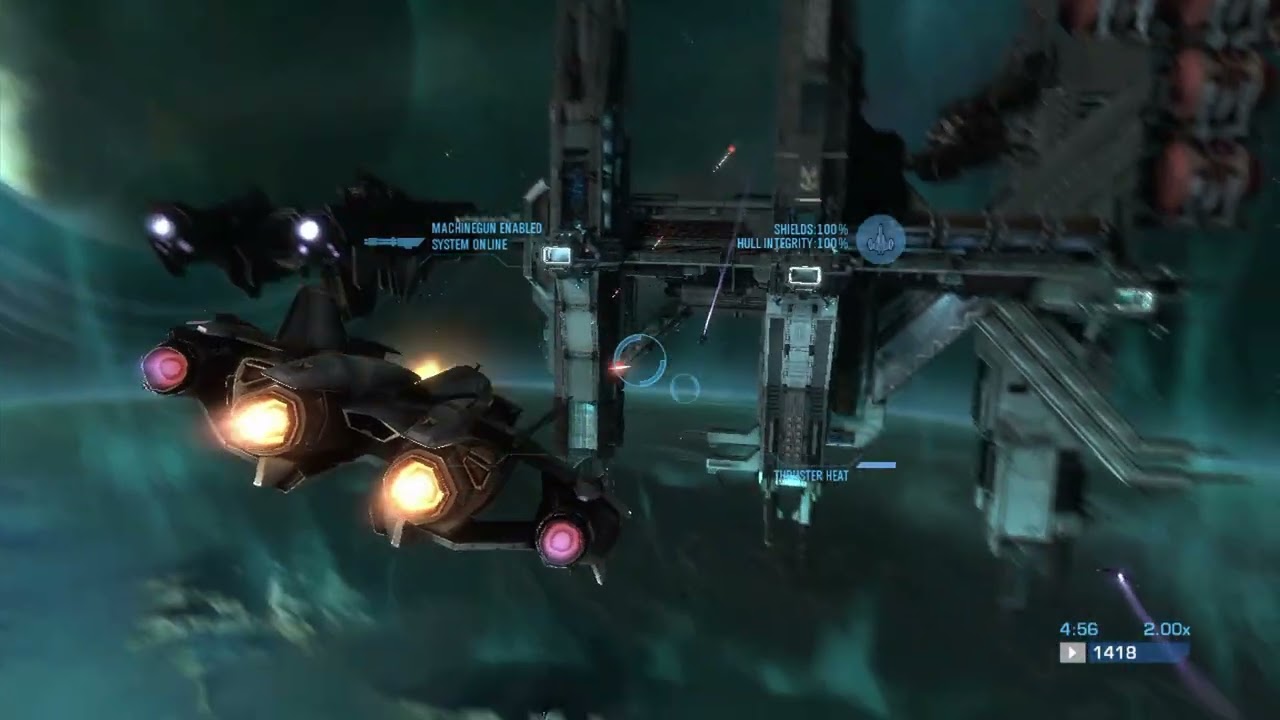 No Commentary - Halo Reach Redux - Blitz in Long Night of Solace