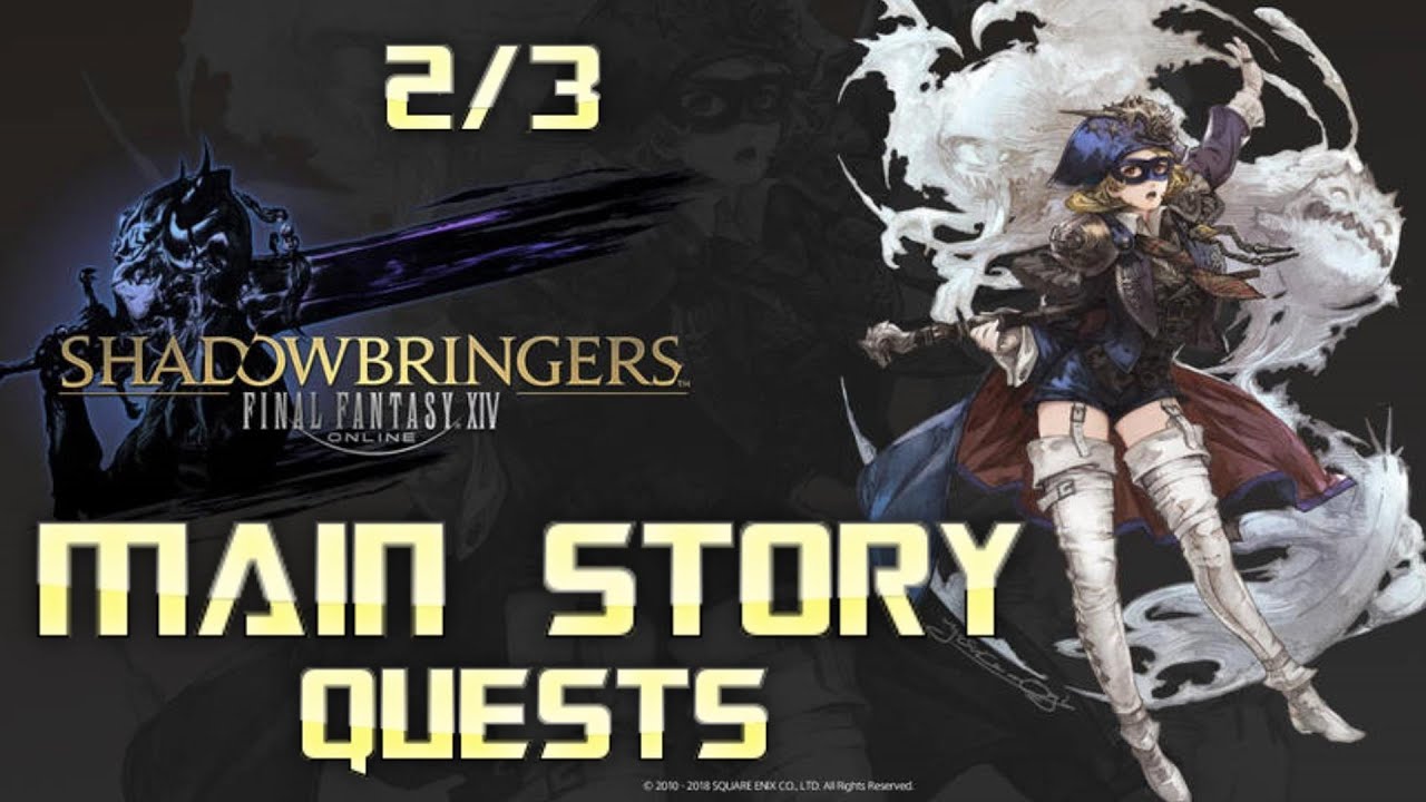 ALL MAIN STORY QUESTS | Final Fantasy XIV: Shadowbringers | Full Game Walkthrough | No Commentary