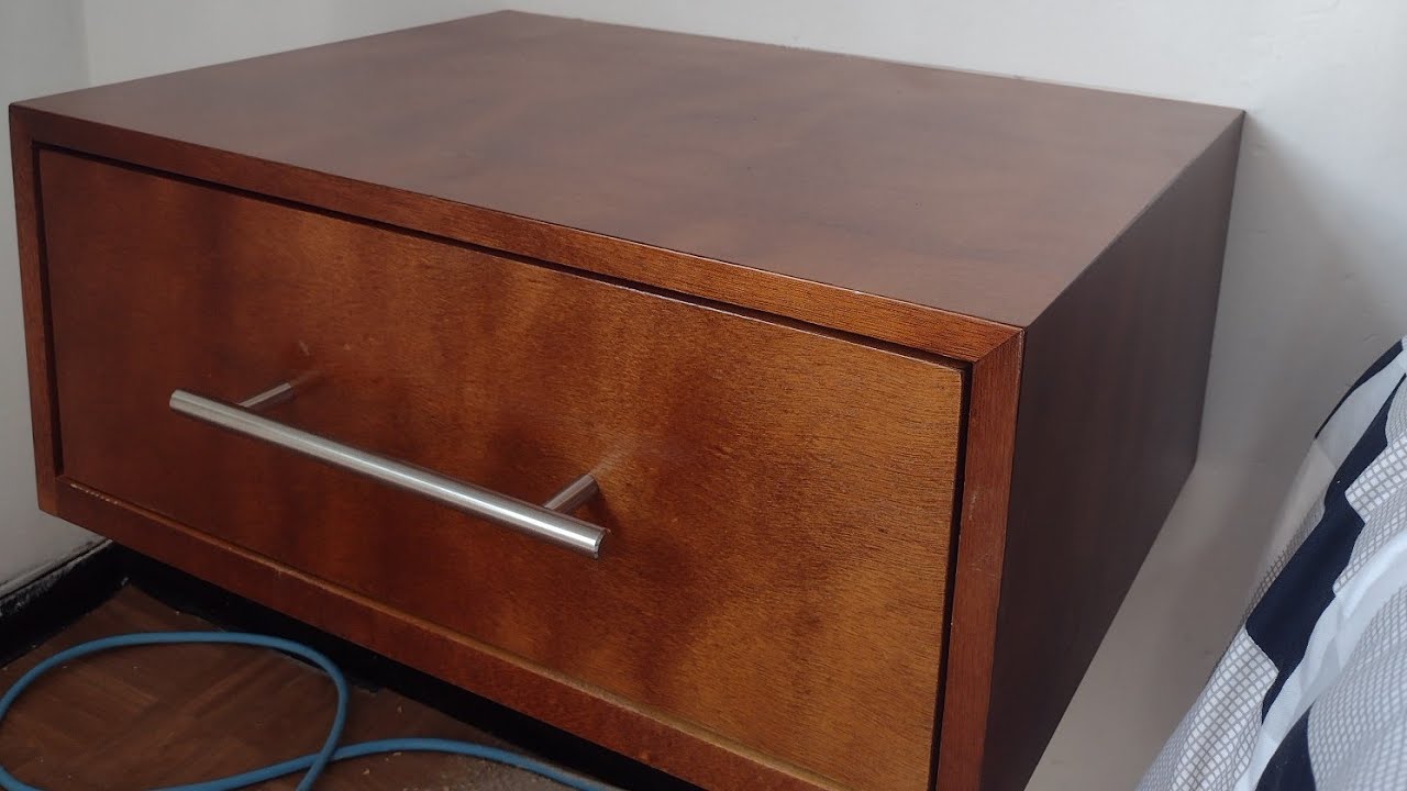 cómo hacer un buro flotante en mdf