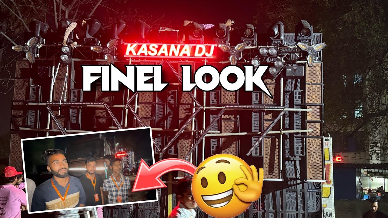 Dj Kasana Ristal Finel Look | तबाही मचाने वाला सेटअप | Dj Kasana Ristal Daltonganj Setup