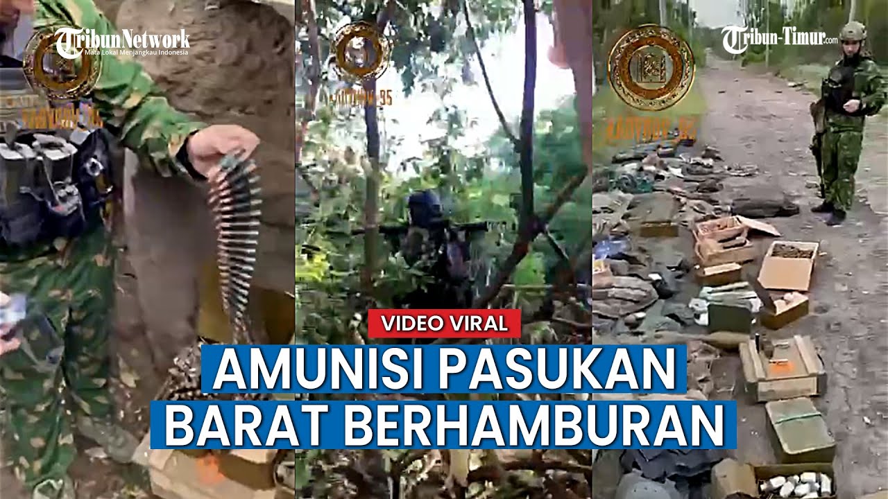 Pasukan Chechnya Habisi Pasukan Ukraina hingga Amunisi Pasukan Barat Berhamburan
