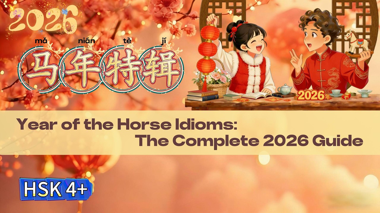 HSK4+ 2026 Year of the Horse: Ditch 