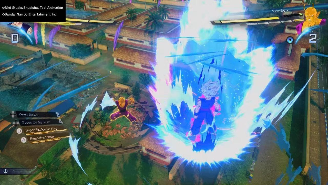 DRAGON BALL: Sparking! ZERO_Beastgohan vs orangepiccolo