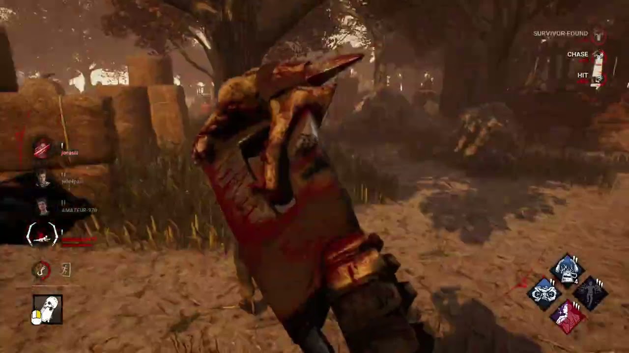 Dead By Daylight- Full Wraith Gameplay (swivel swings)