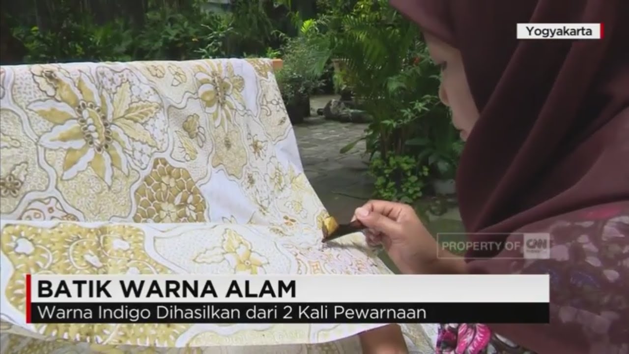 Cantiknya Batik Warna Alam Yang Ramah Lingkungan