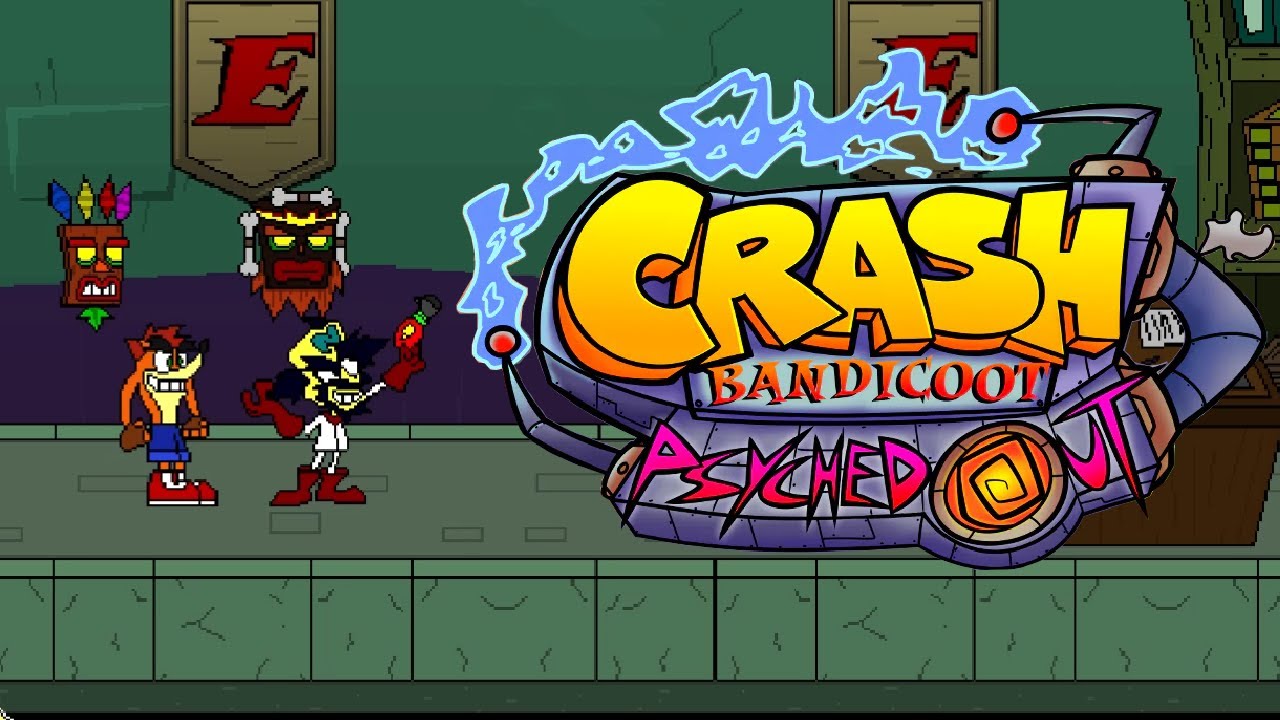 Crash Bandicoot Psyched Out - Evil Public School