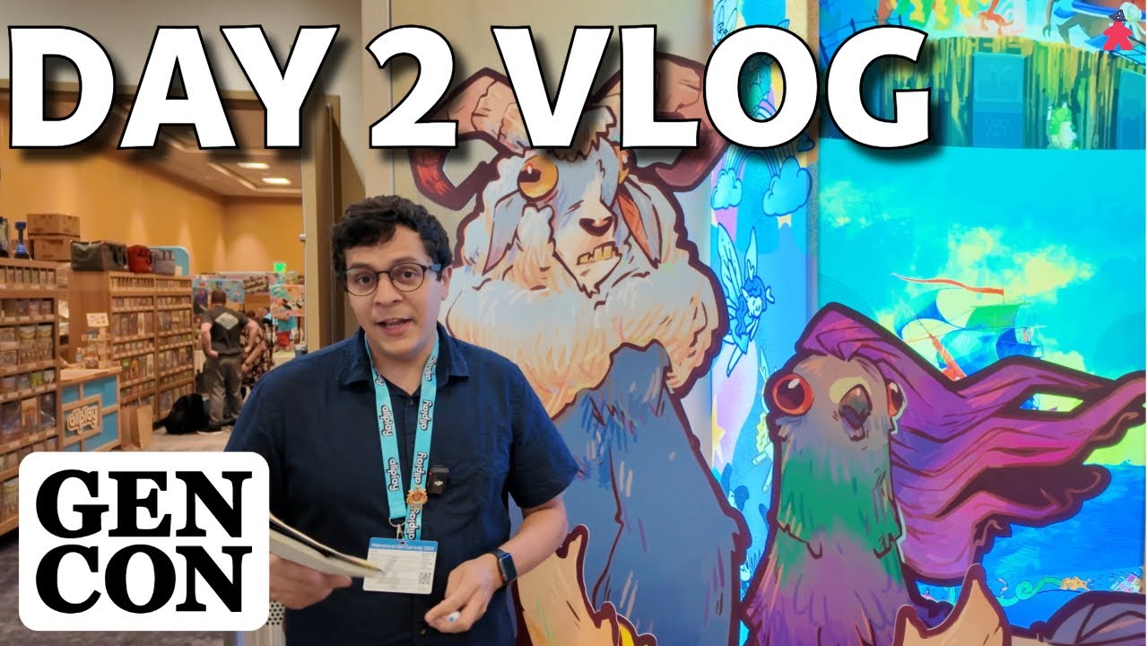 Gen Con 2025 Friday Vlog