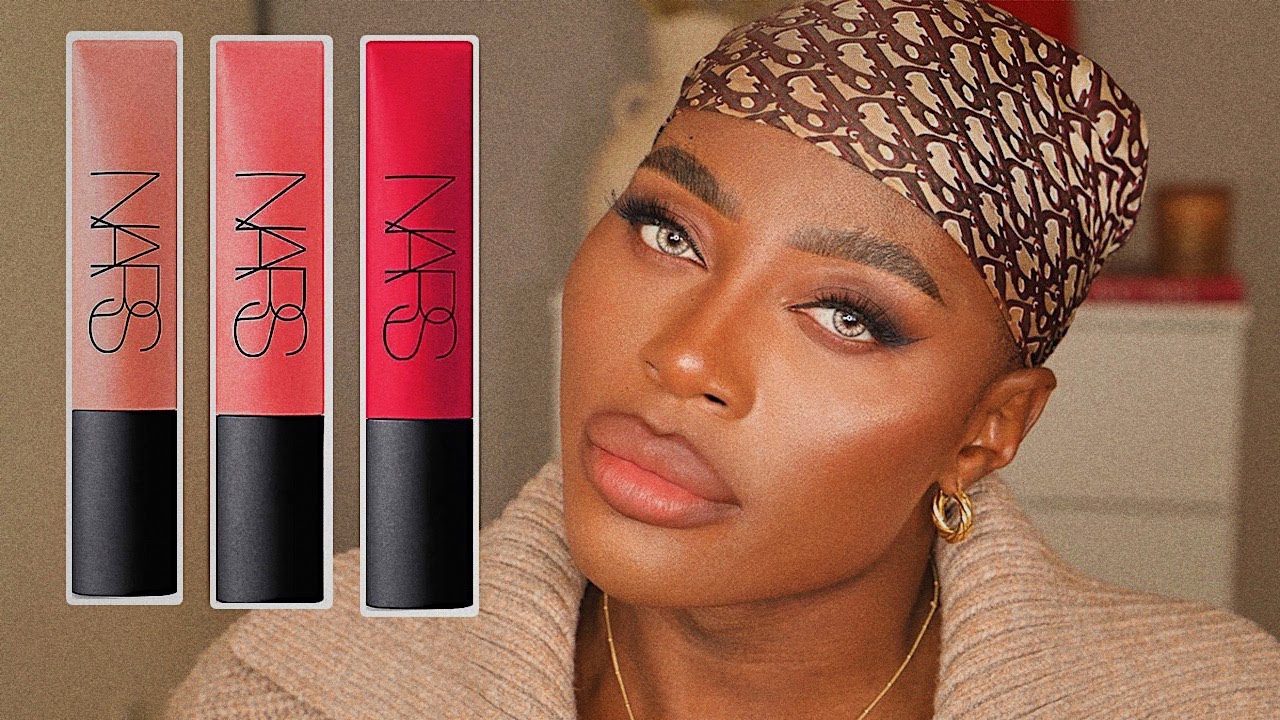 NARS AIR MATTE LIP COLOUR TRY ON! (ALL 10 SHADES) |ThePlasticboy