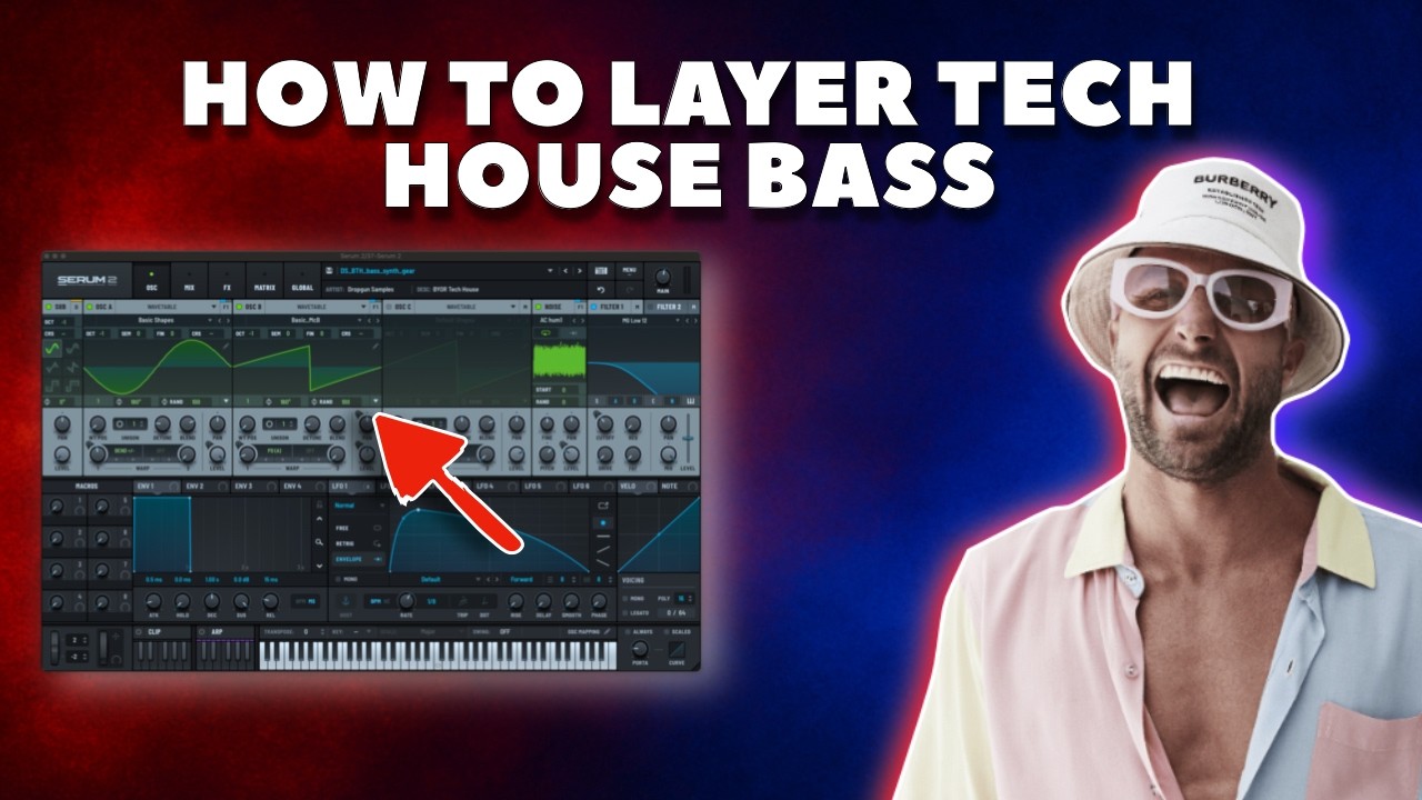 How To Layer Tech House Bass Like The Pros