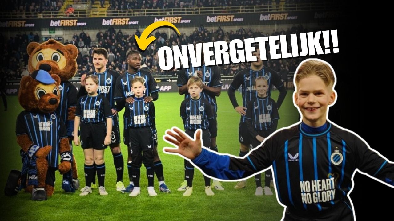MET CLUB BRUGGE HET VELD OP 💙🖤 Een dag om nooit te vergeten!