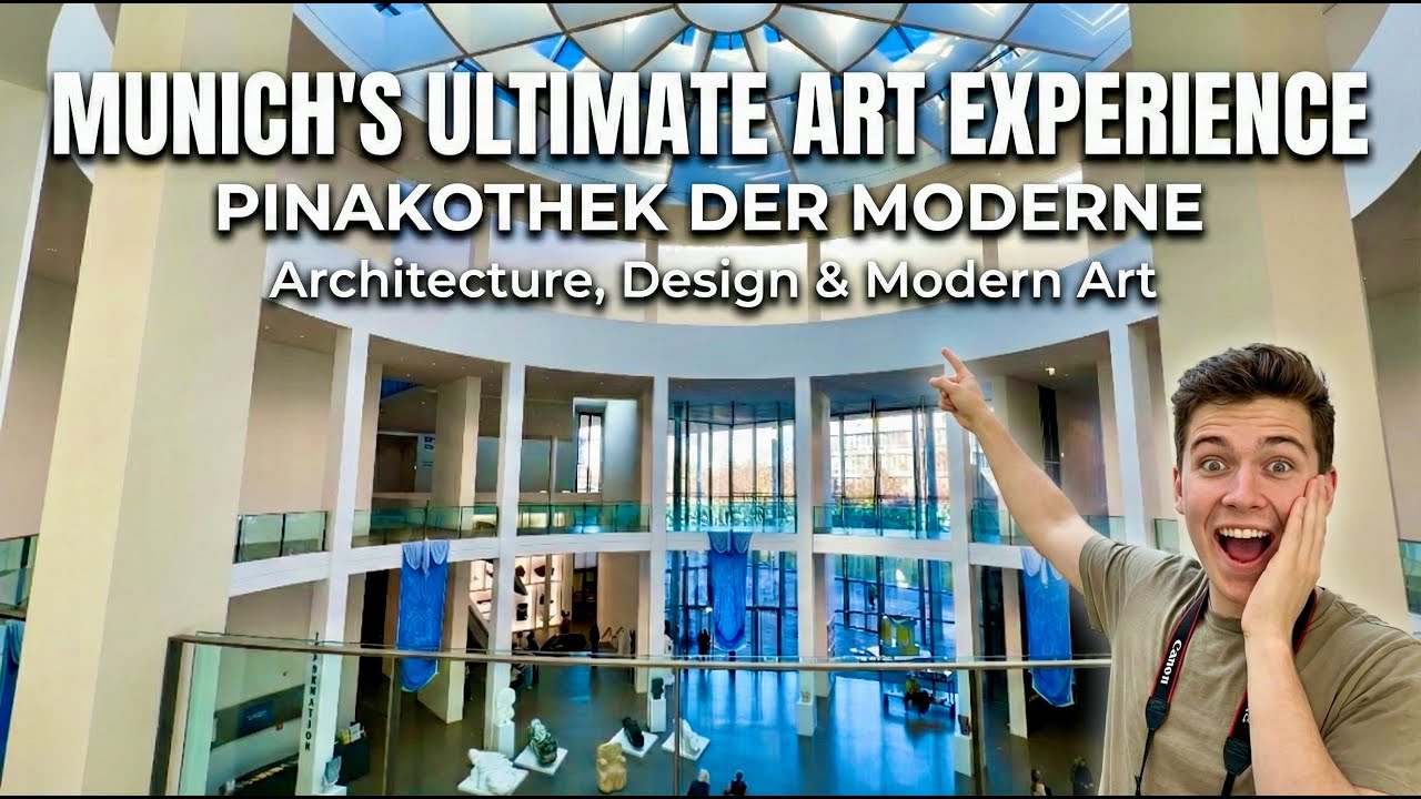 Munich’s Best Kept Secret? Visit the Pinakothek der Moderne for €1 🇩🇪