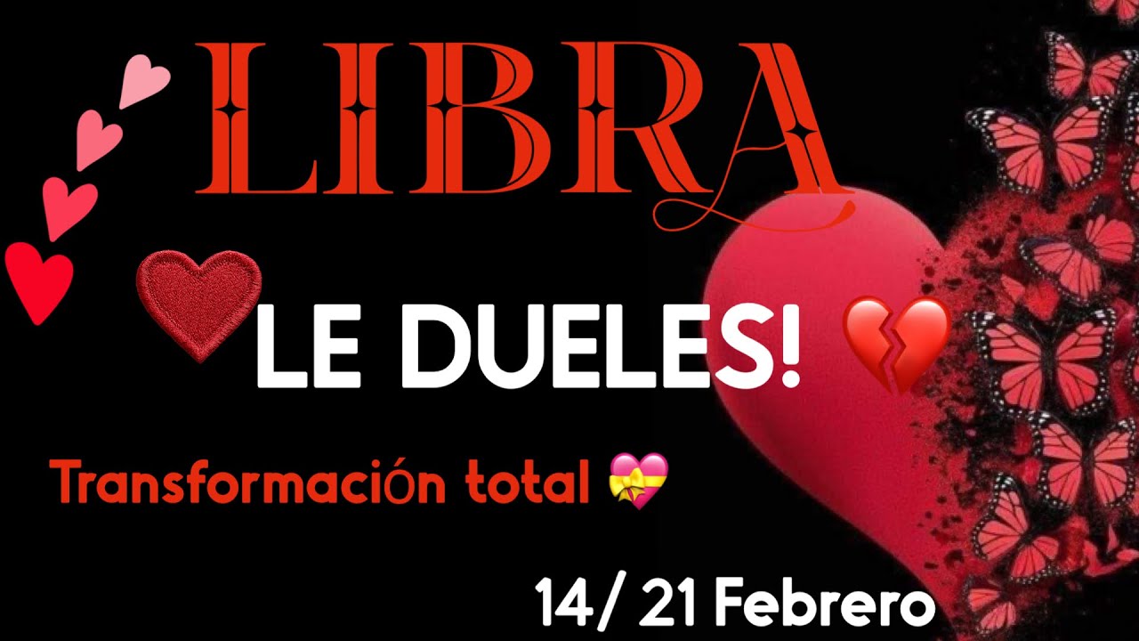 Libra ♎ Le dueles… y este momento difícil le está obligando a cambiar😱💥