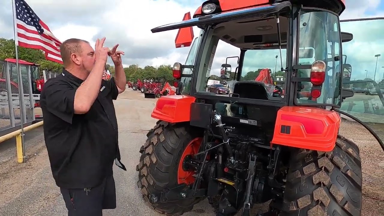 2023 KIOTI NX Series NX5510 HST 4WD Demo Cab Tractor
