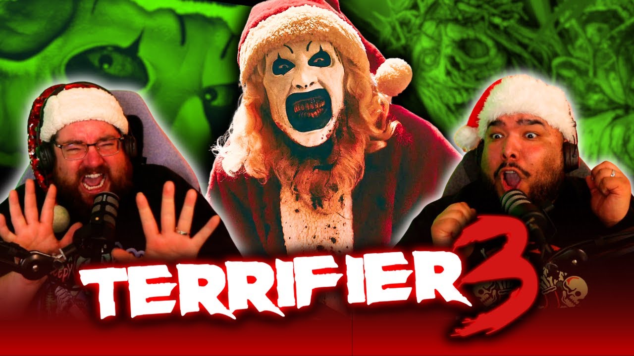 Terrifier 3 (2024) FIRST TIME WATCH | GAGGED in more ways than one!!