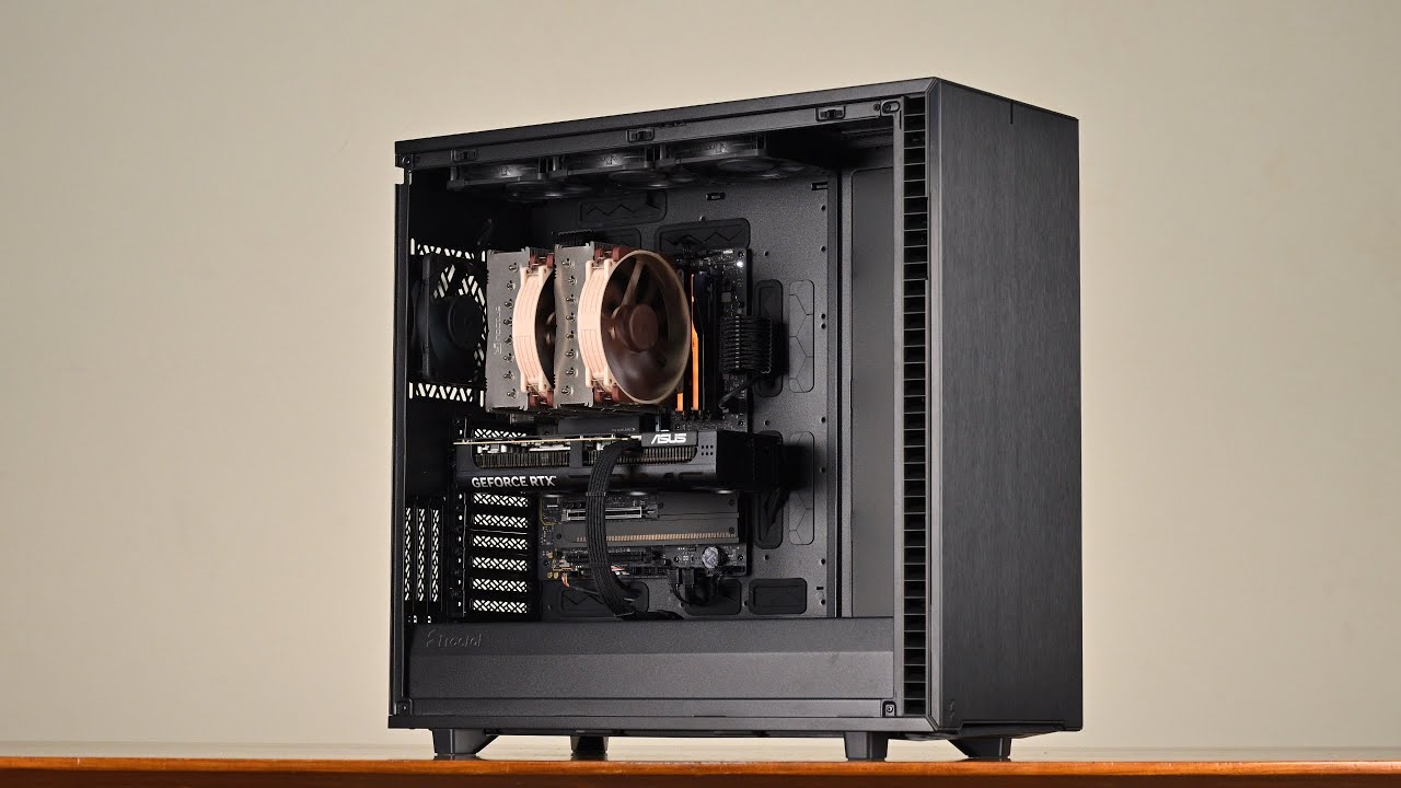 The Dead Silent 9950X Build: No RGB, No Noise, Just Performance