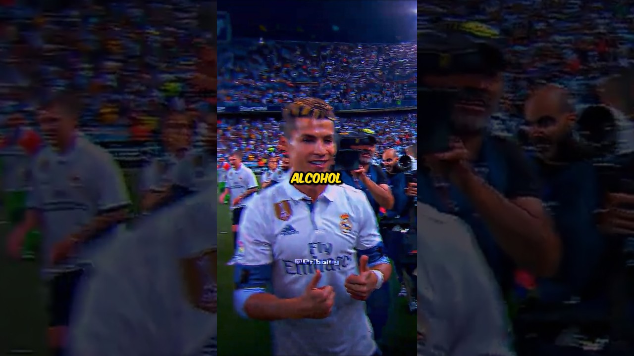 Last Time When Ronaldo Drank Alcohol 😱