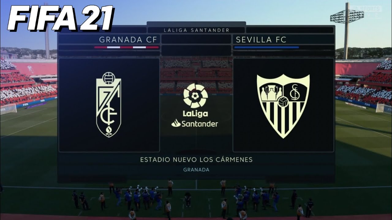 Granada CF VS Sevilla FC - Laliga Santander 2021 | PS4 