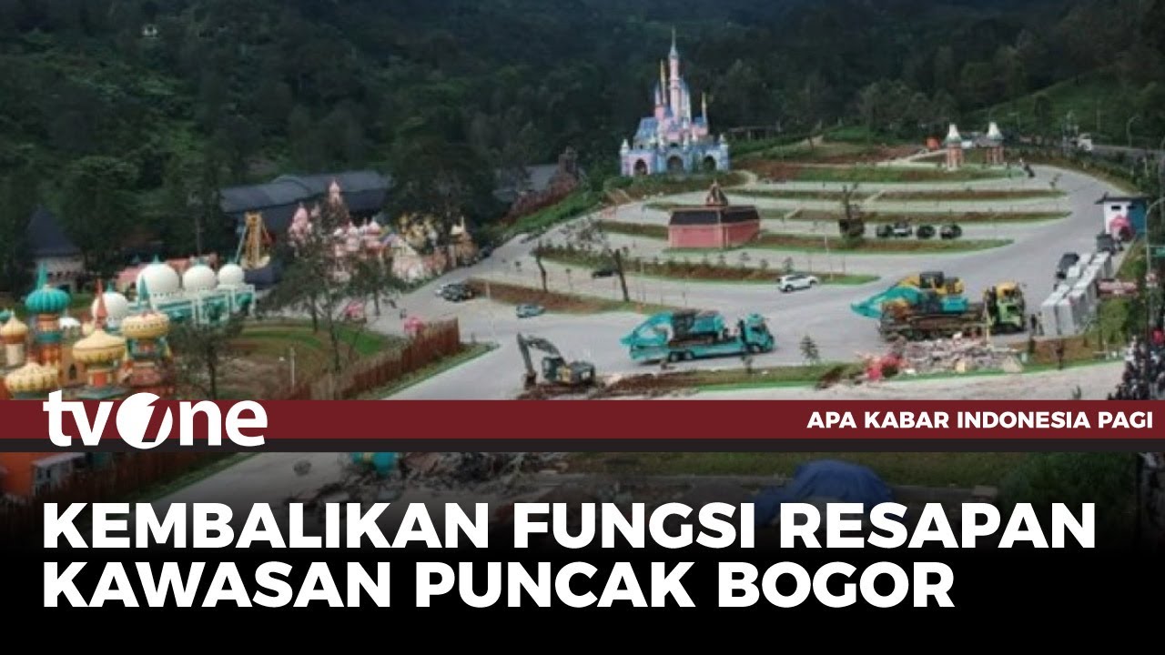Kembalikan Fungsi Resapan Kawasan Puncak Bogor | AKIP tvOne
