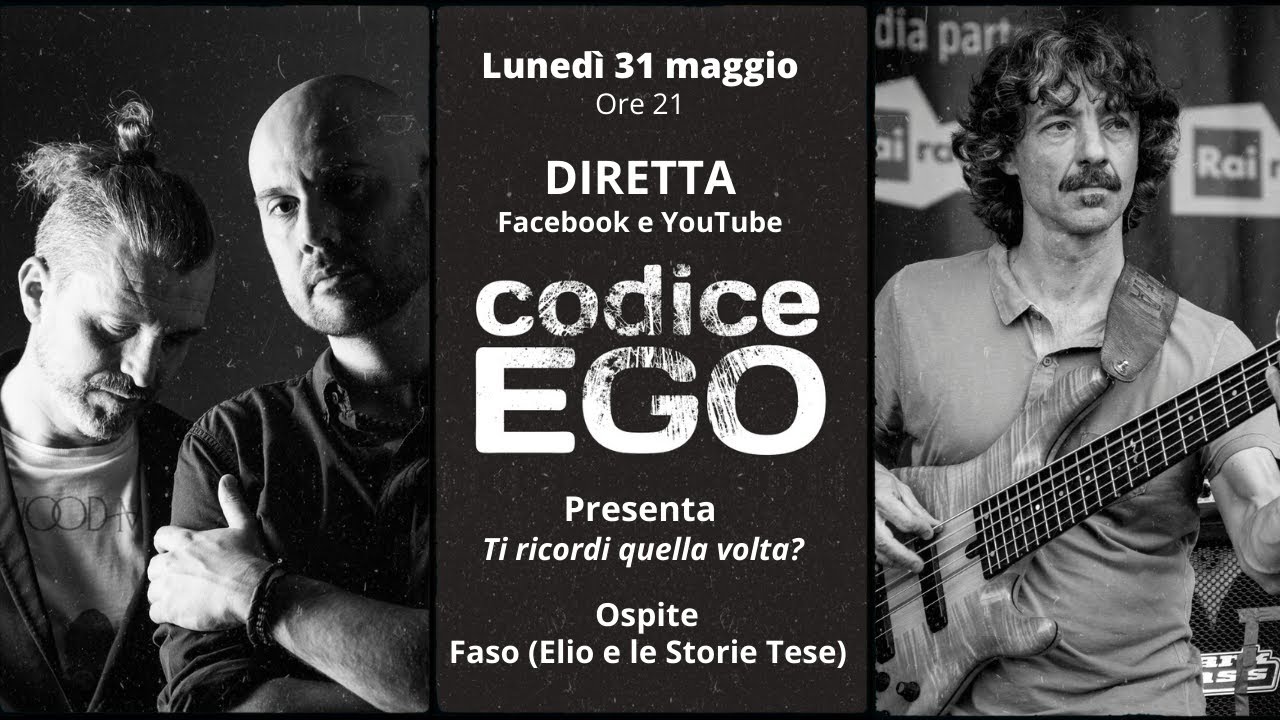 Ti ricordi quella volta? Ospite: Faso (Elio e le Storie Tese)