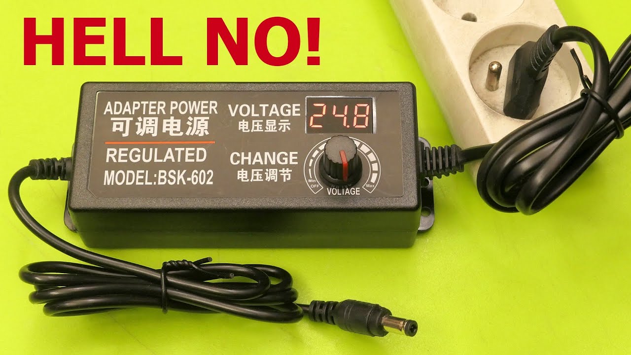 Amazing adjustable power supply? (3-24V 3A)