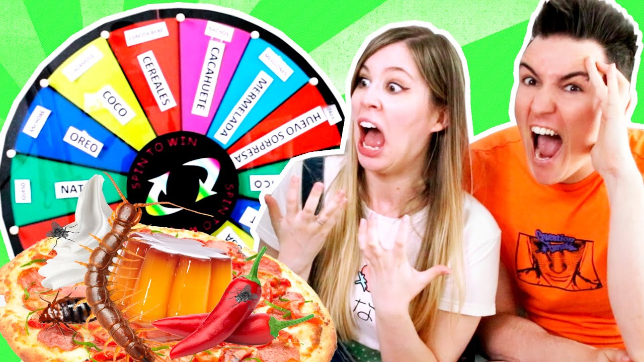 RULETA CHALLENGE - LAS PIZZAS MÁS ASQUEROSAS