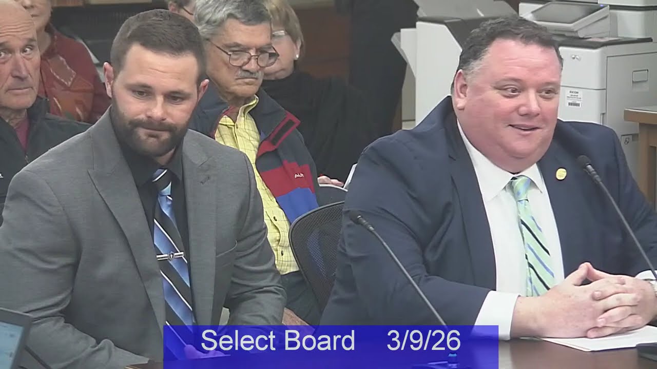 Select Board - March 9, 2026