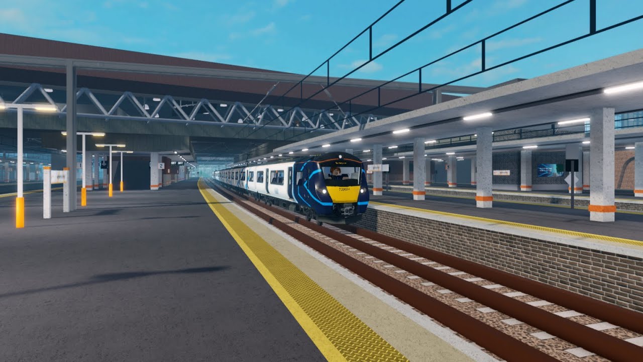 [Class 700!] Roblox Stepford County Railway R108 Stepford Airport Central ➜ Westwyvern