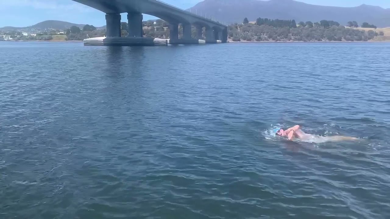 Ross Youngman - Derwent River swim