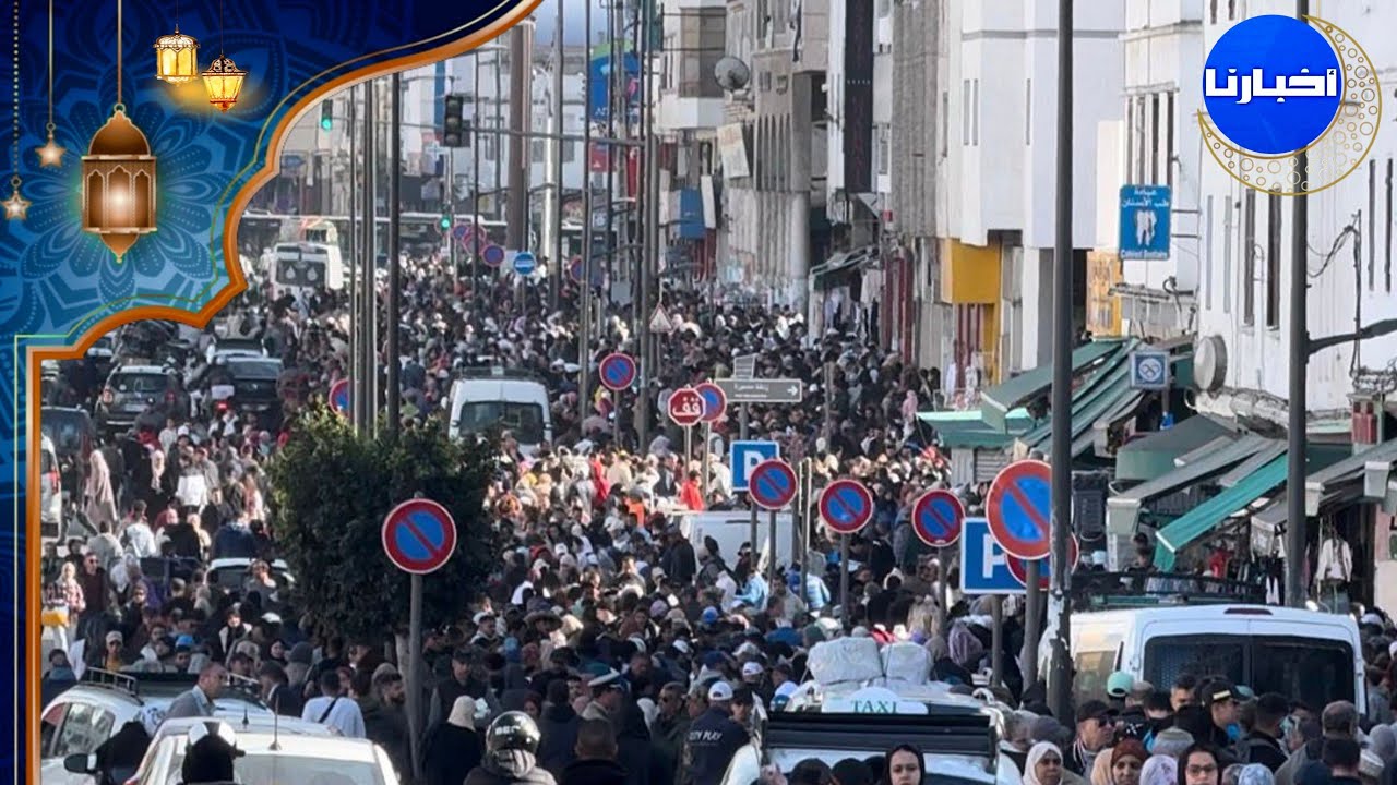 طوفان بشري وحركة غير عادية يعرفها كراج علال قبيل ليلة القدر