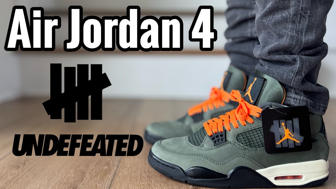 Air Jordan 4 x Undefeated Review & On Feet