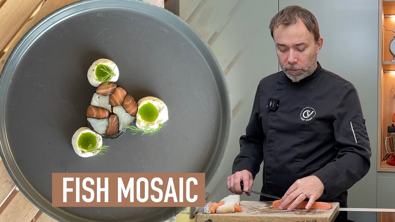 Pro Chef Appetizer I FISH MOSAIC