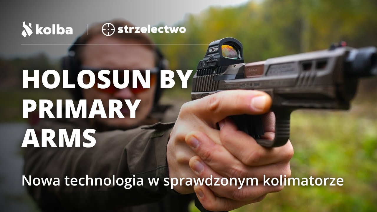 Kolimator Primary Arms by Holosun HS507C-X2 ACSS VULCAN🌋 Optoelektronika najwyższej klasy⬅️