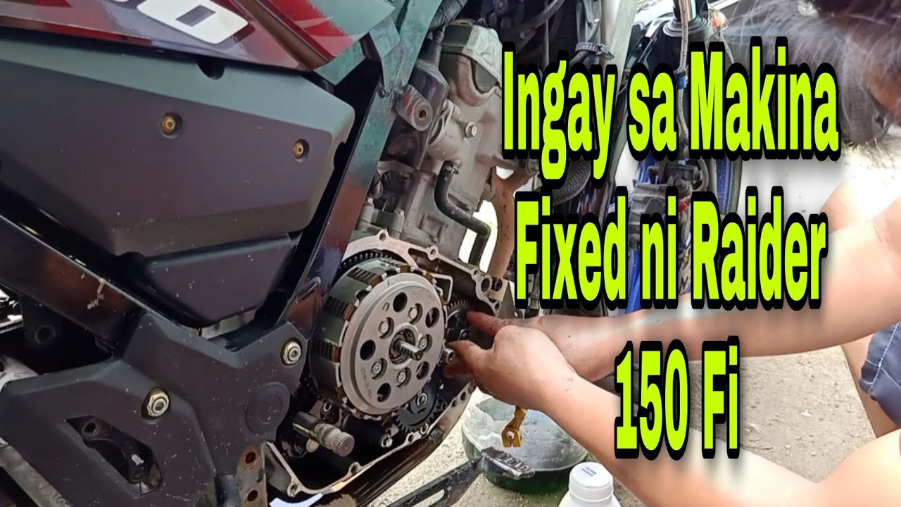 Ingay sa Makina Fixed ni Raider 150 Fi