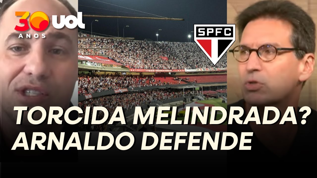 'TORCEDOR MELINDRADO PORCARIA NENHUMA!' ARNALDO REBATE JULIO AO VIVO SOBRE O SÃO PAULO