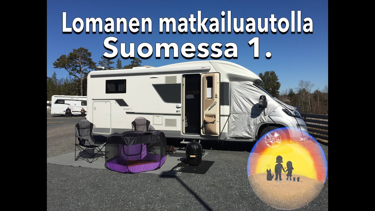 Lomanen matkailuautolla Suomessa 1