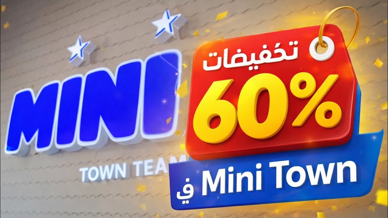 🔥🔥 تخفيضات كتحمّق في MINI Town Team 🔥فرحي وليدات في هاد العيد 60% 💥 #MiniTownTeam #Soldes 
