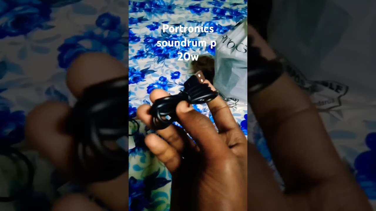 all new Portronics soundrum p 20w unboxing short video