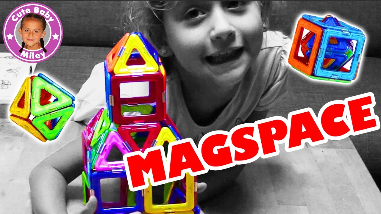 MAGSPACE MAGNET SPIELZEUG | Experimentierspaß und kreavitität für Kinder | CuteBabyMiley