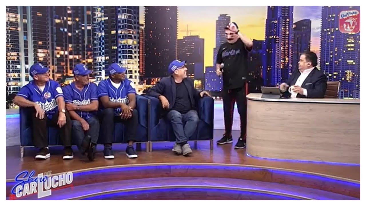 Bartolo desafia a los peloteros cubanos invitados a #ElShowDeCarlucho