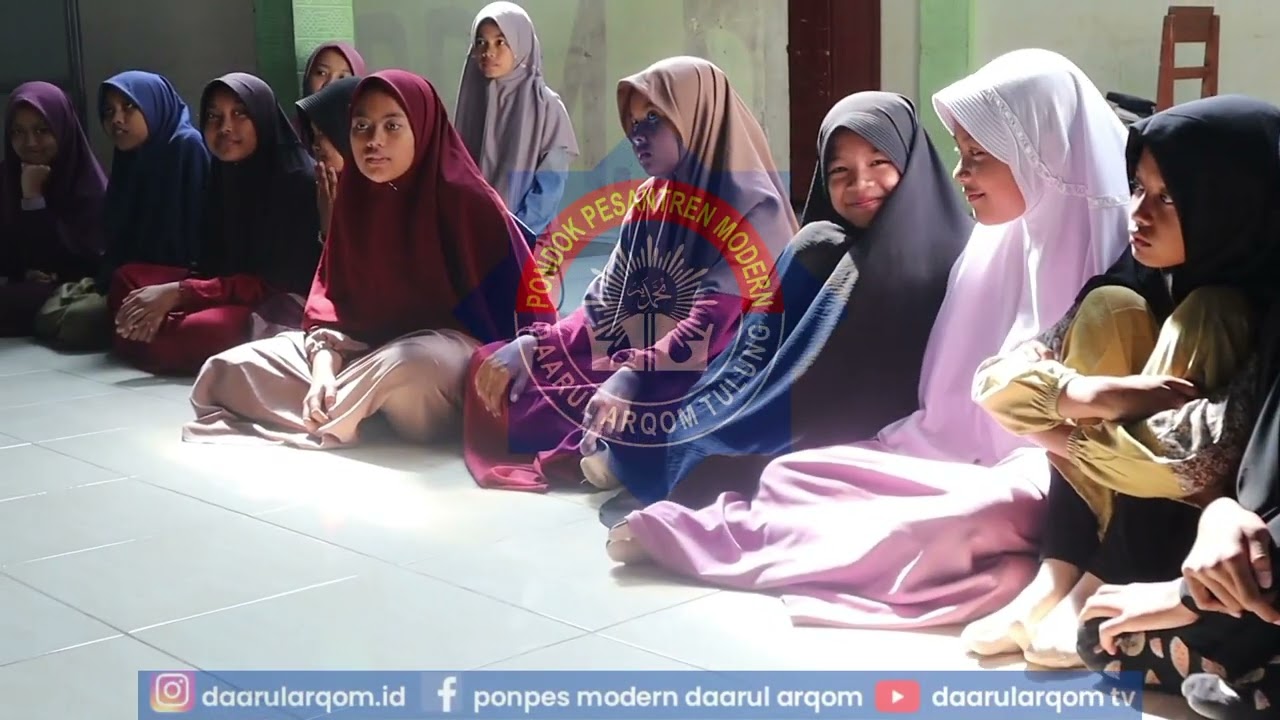 kedatangan santri putri baru di PPM DAARUL ARQOM TULUNG KLATEN
