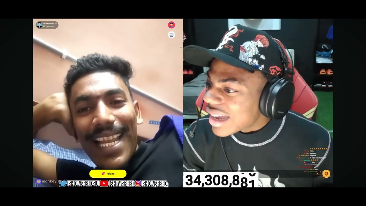 Speed speaking TAMIL ! 😂 @IShowSpeed  