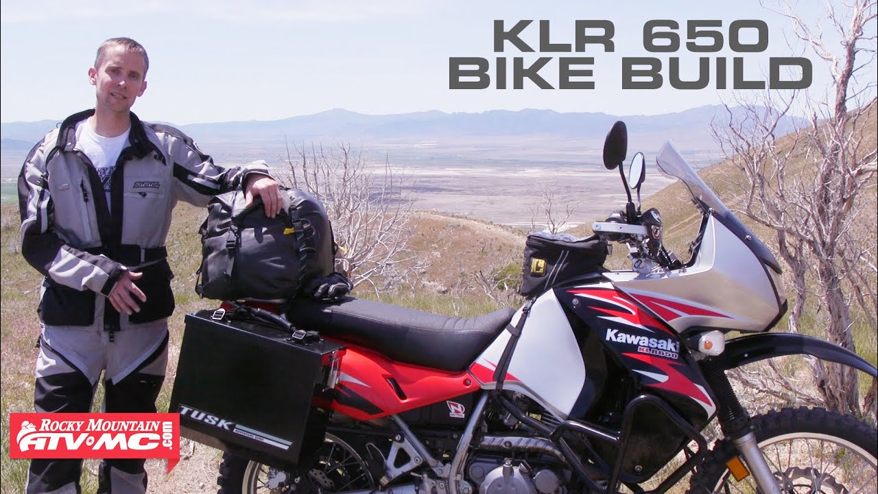 Сборка мотоцикла Kawasaki KLR650 ADV