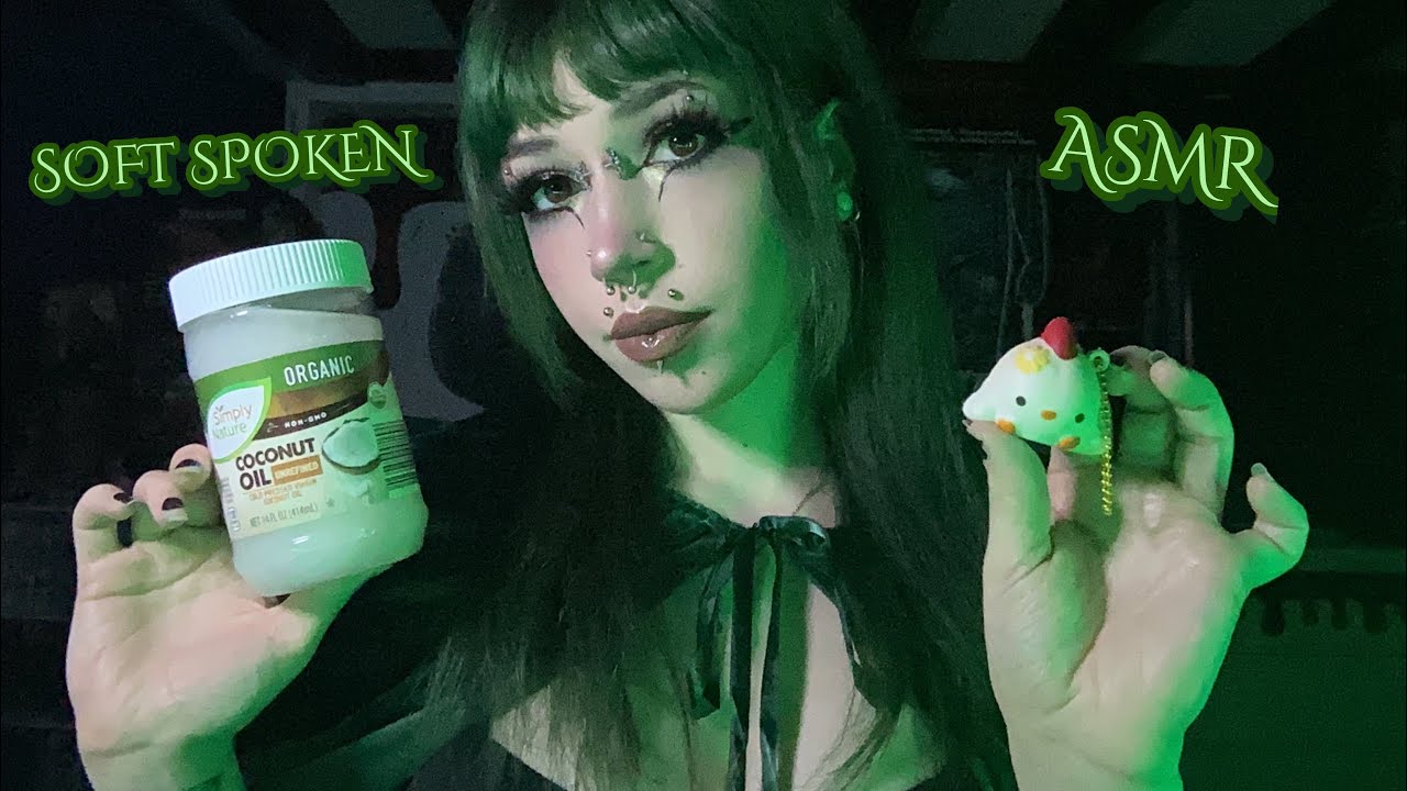 Soft Spoken Rambling ASMR | Tapping, Scratching, Liquid Sounds, Squishy Toys
