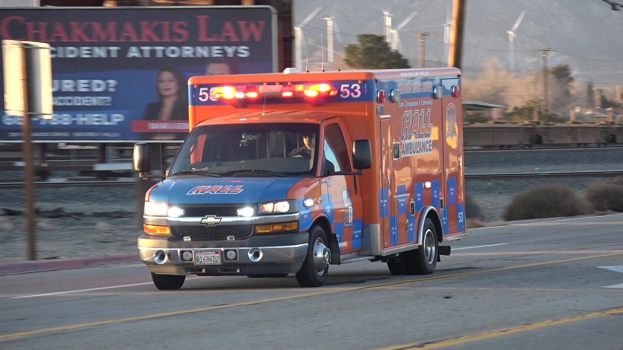 HALL Ambulance 53 Responding