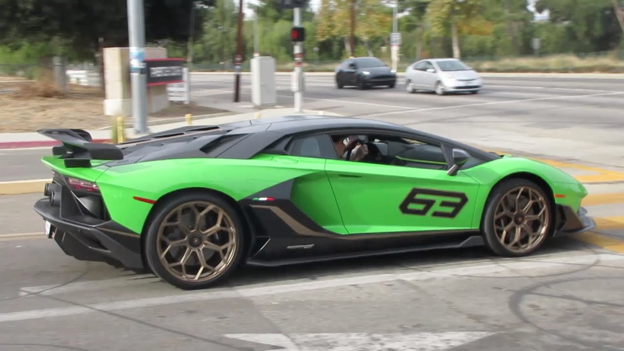 Rare Lamborghini Aventador SVJ 63 w/ Gintani Exhaust (w/ startup)
