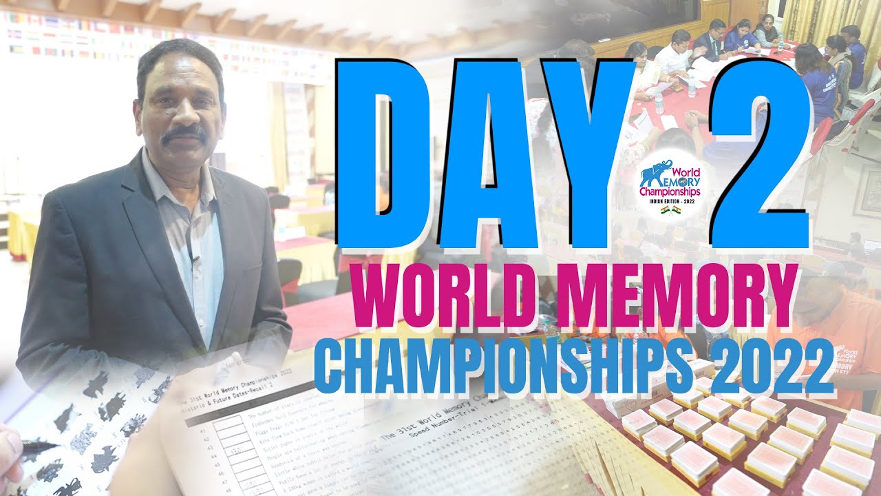 Day 2 Highlights | World Memory Championship 2022 (Indian Edition) | Bengaluru | India