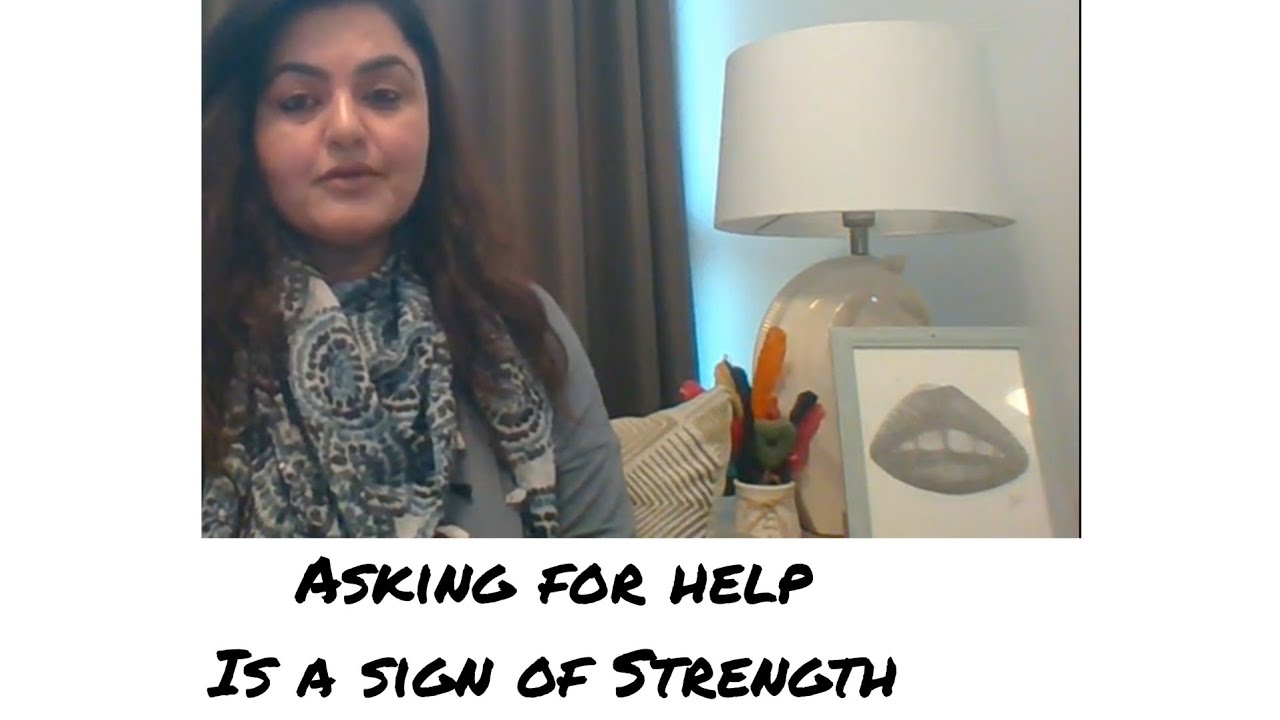 Ask!ng for help is a s?gn of STRENGTH